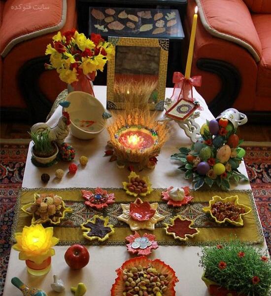 عکس ایده هفت سین ساده و شیک