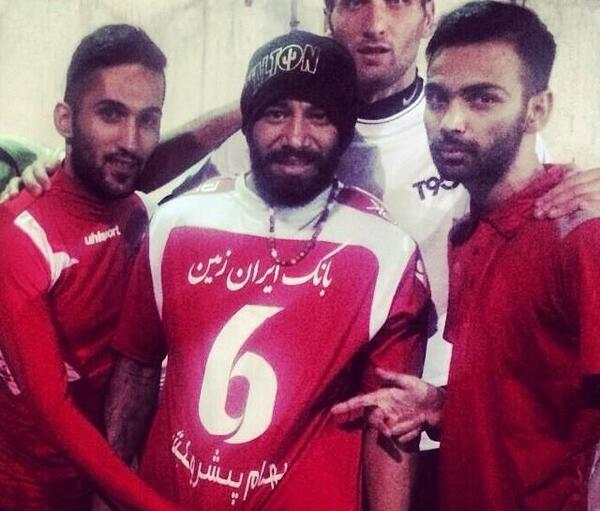 عکس تتلو پرسپولیس