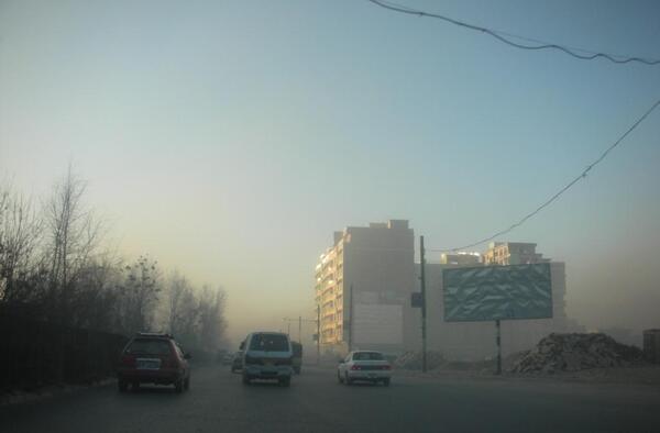 عکس آسمان کثیف