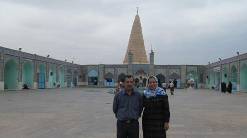 عکس دانیال نبی در شوش