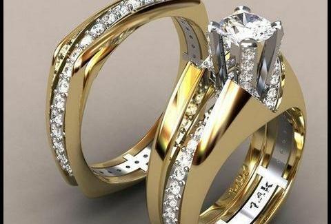 عکس حلقه های نامزدی نقره