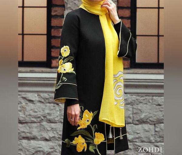 عکس مدل مانتو سال ۱۴۰۳ زنانه مجلسی