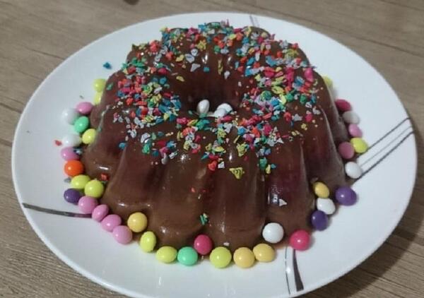 عکس ژله با بستنی