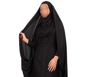 عکس چادر کمری حسنا