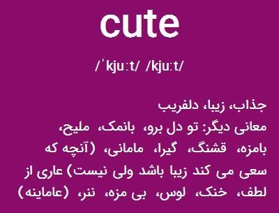 عکس کیوت به چه معناست