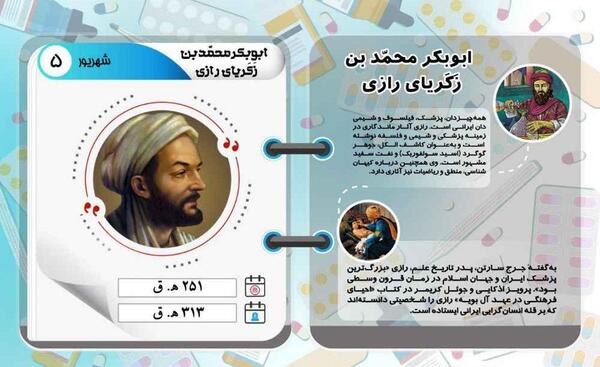 عکس کتاب زکریای رازی