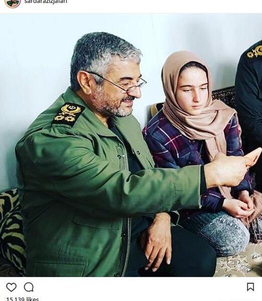 عکس جعفری فرمانده سپاه