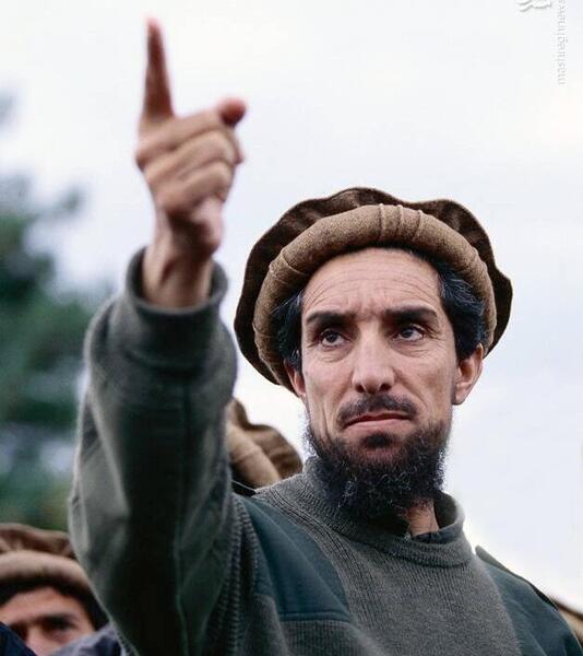 عکس احمد شاه مسعود افغان
