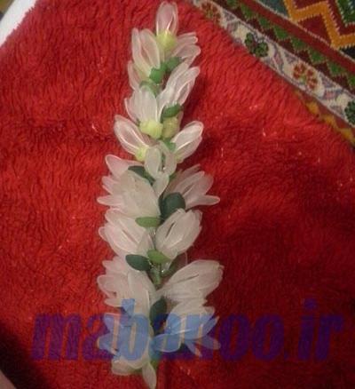 عکس گل مریم با کریستال
