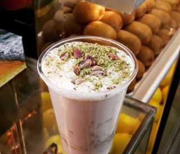 عکس شیر موز بستنی