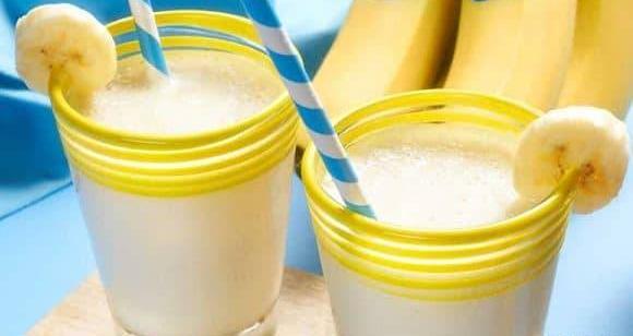 عکس شیر موز بستنی