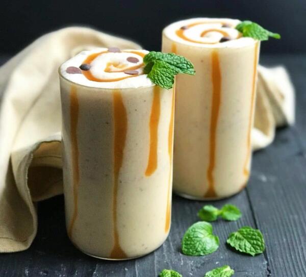 عکس شیر موز بستنی