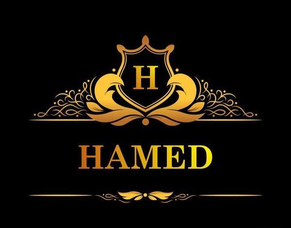 عکس نوشته حامد به انگلیسی