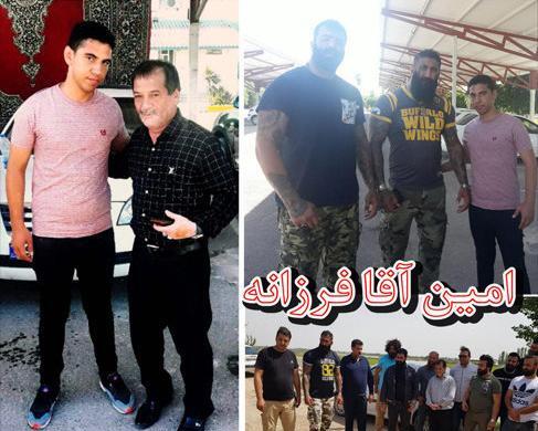 عکس امیر طاهری و فرزانه