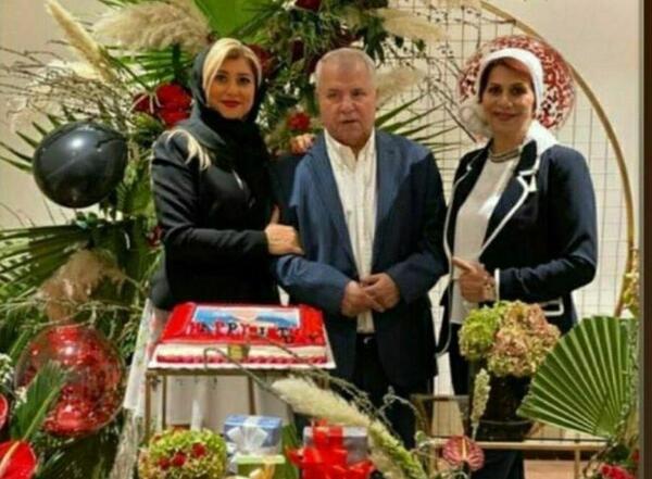 عکس کیک تولد دختر علی دایی