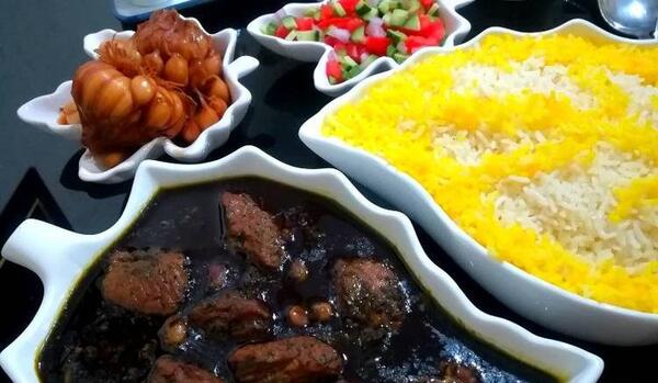 عکس دیزاین قورمه سبزی
