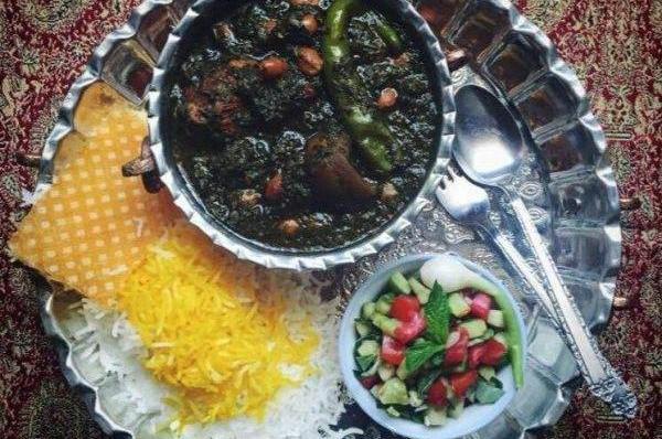 عکس دیزاین قورمه سبزی