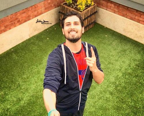 عکس حامد زمانی با همسرش