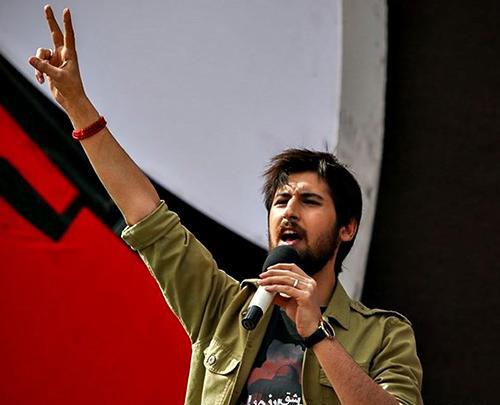 عکس حامد زمانی با همسرش