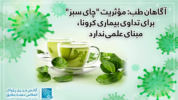 عکس چای چکش سبز