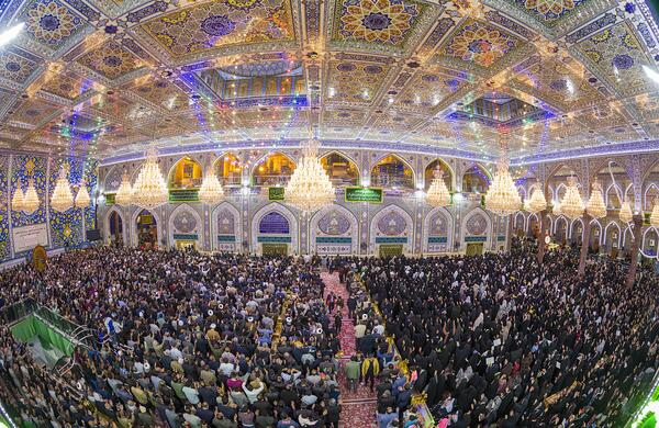 عکس امام حسین هنگام نماز