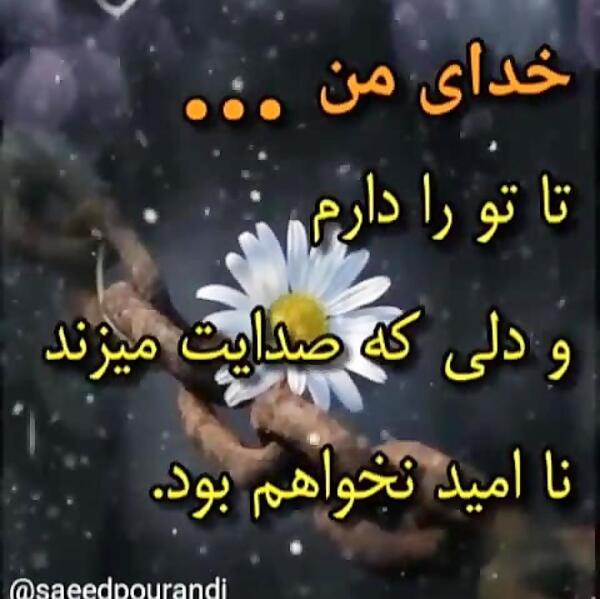 عکس نوشته خدایا یه نیم نگاهی