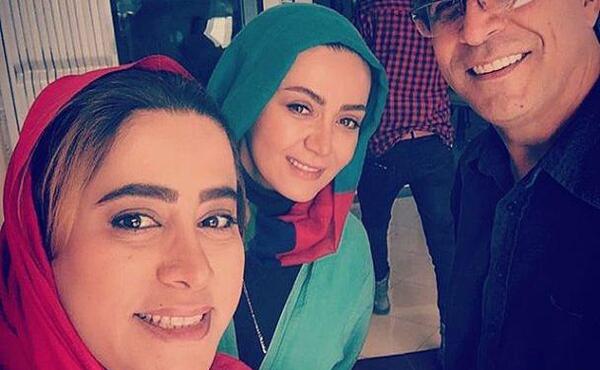 عکس بیتا خردمند و همسرش