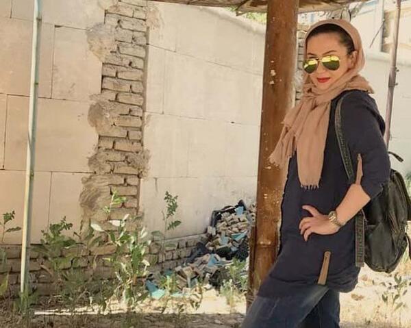 عکس بیتا خردمند و همسرش