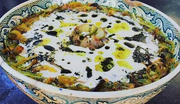 عکس آش جو
