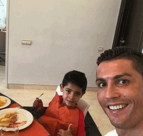 عکس رونالدو زندگی