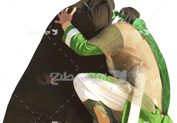 عکس حسین و زینب