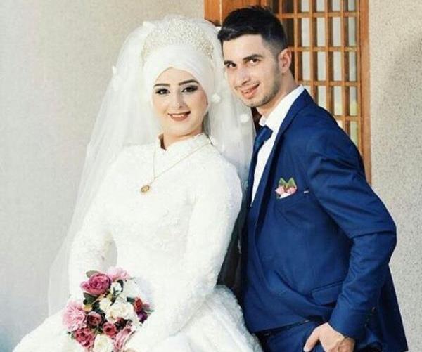 عکس عروس و داماد کنار هم