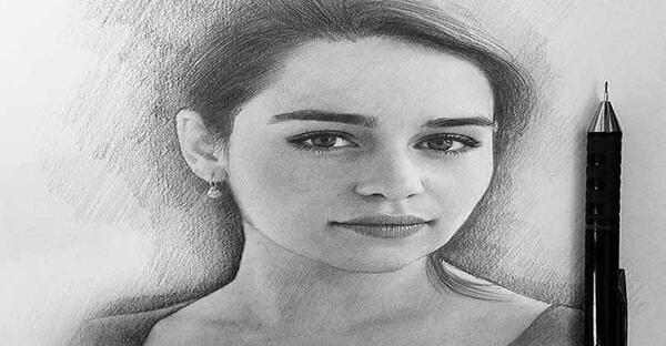 عکس طراحی پرتره های زنانه