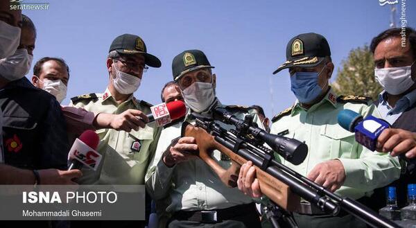 عکس لاتی تفنگ