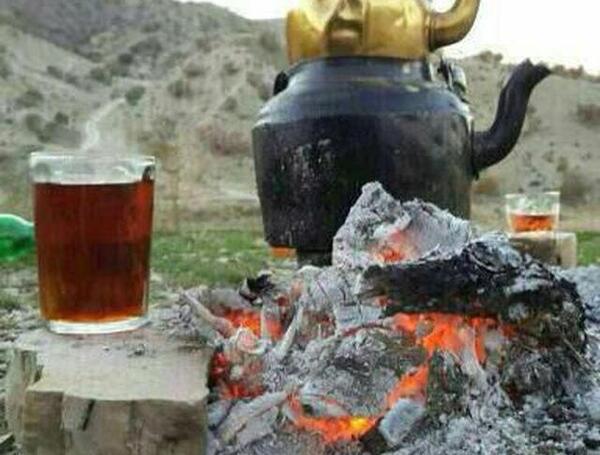 عکس آتش و کتری
