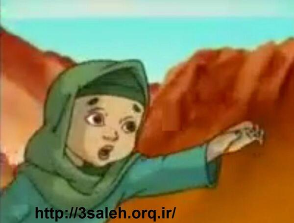 عکس کارتونی رقیه