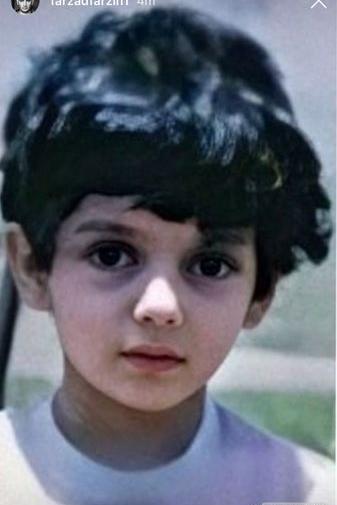 عکس بچگی فرزاد فرخ