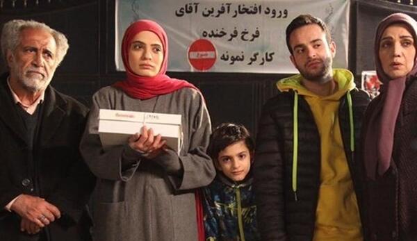 عکس حسن زارعی در سریال چوب خط