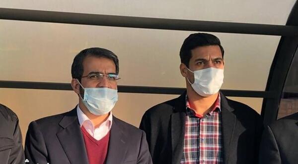 عکس ابراهیم شکوری و همسرش