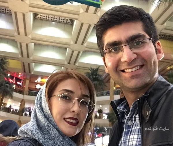 عکس ابراهیم شکوری و همسرش
