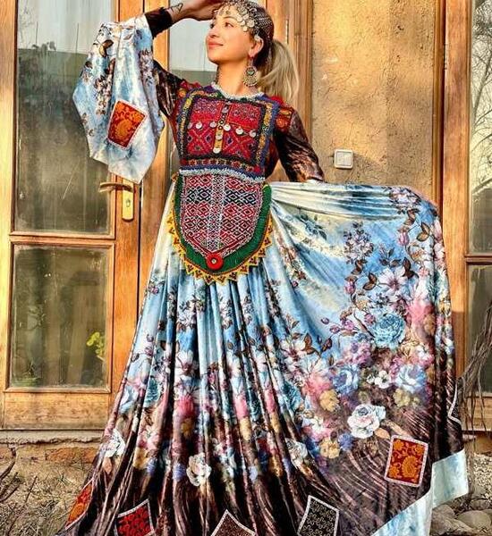 عکس لباس مجلسی زنانه افغانی
