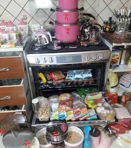 عکس ایده آشپزخانه اینستاگرام
