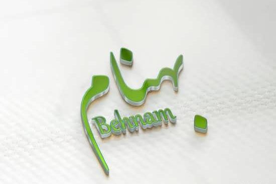 عکس نوشته اسم بهنام و فاطمه