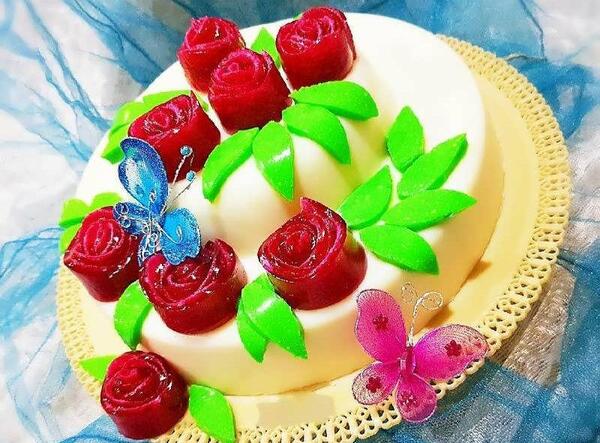 عکس ایده های جالب برای ژله تولد