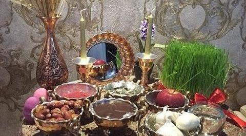 عکس ایده هفت سین در سینی