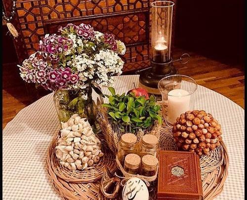 عکس ایده هفت سین در سینی