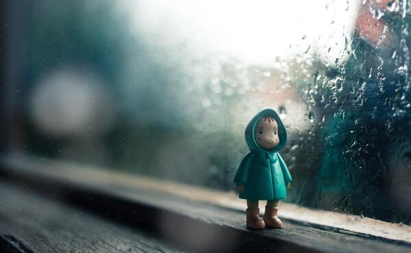 عکس باران برای پس زمینه