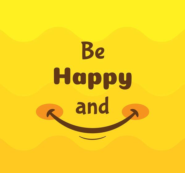 عکس گرافیکی لبخند