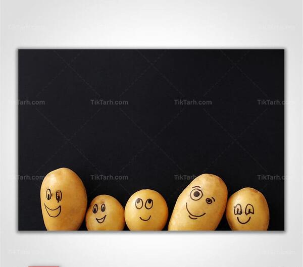 عکس گرافیکی لبخند