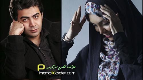 عکس آزاده نامداری همسر فرزاد حسنی